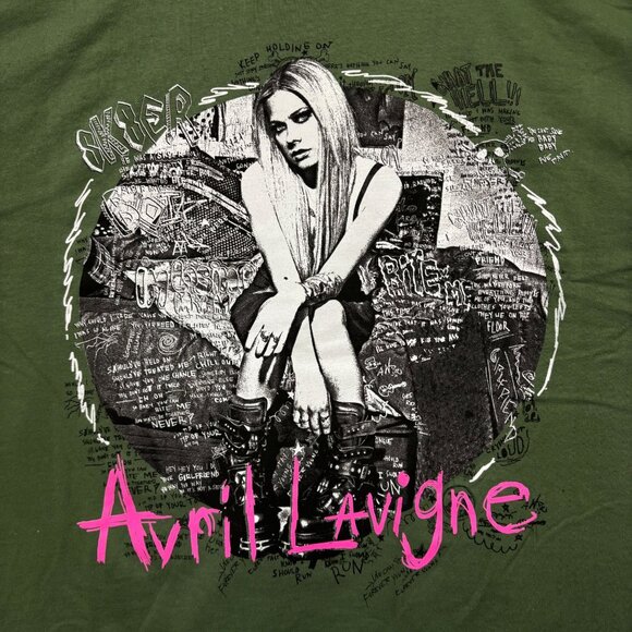 Avril Lavigne Let Go Album Pop Punk Rockstar T-Shirt XXXL - Picture 2 of 4